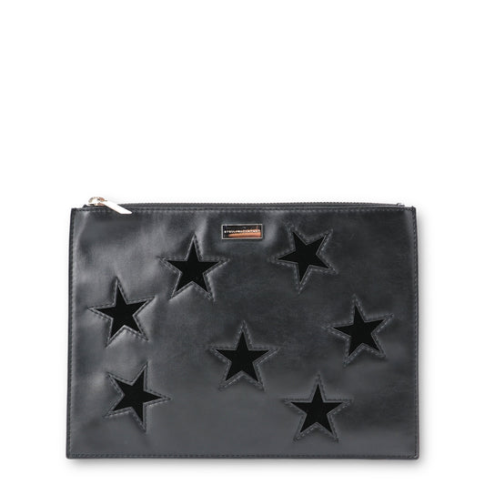 Stella McCartney Clutch schwarz