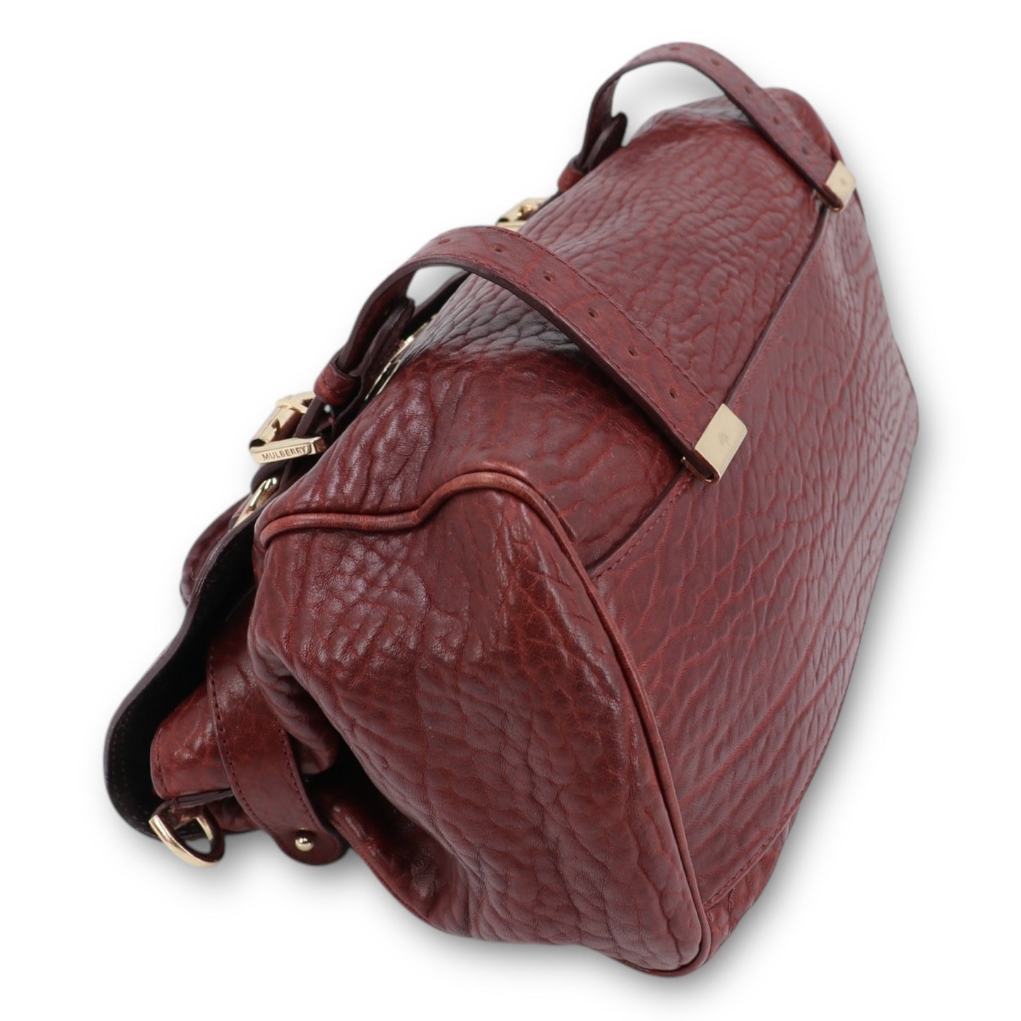 Mulberry Medium Alexa Shrunken Calfskin braun