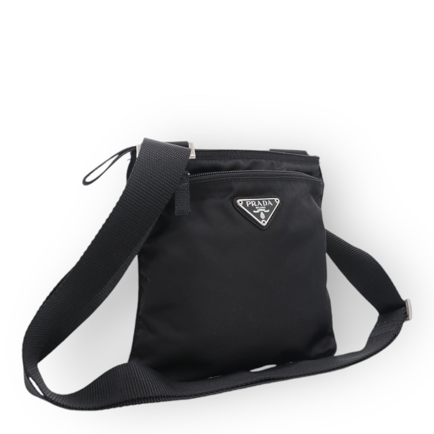 Prada Umhängetasche Nylon schwarz