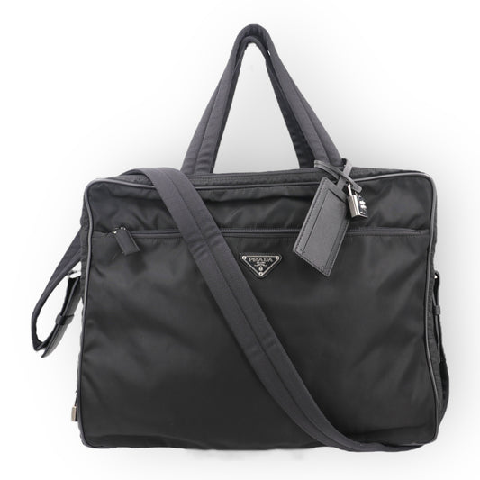 Prada Weekender Nylon schwarz