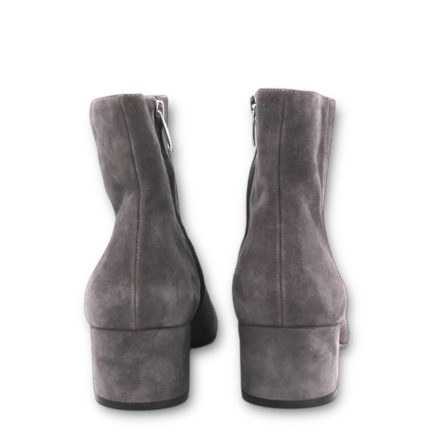 Gianvito Rossi Stiefeletten Wildleder anthrazit Gr. 39.5