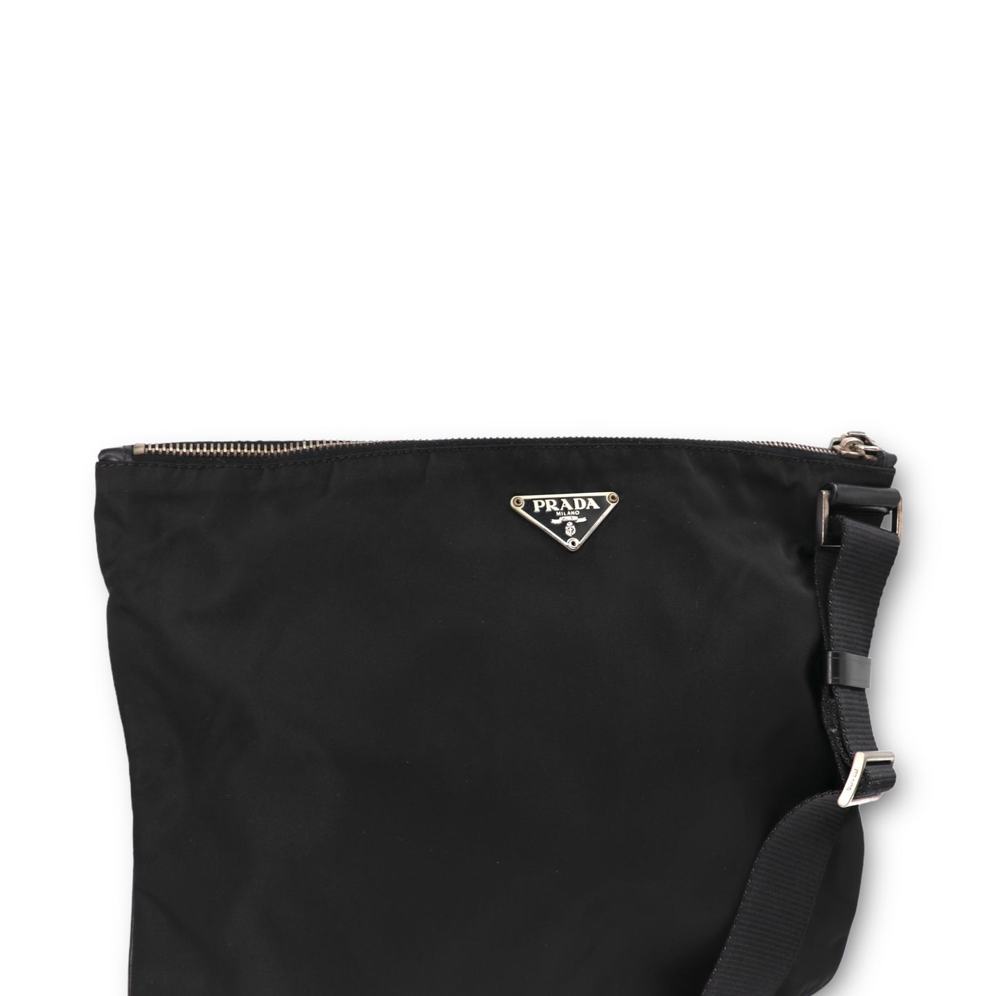 Prada Umhängetasche Nylon schwarz