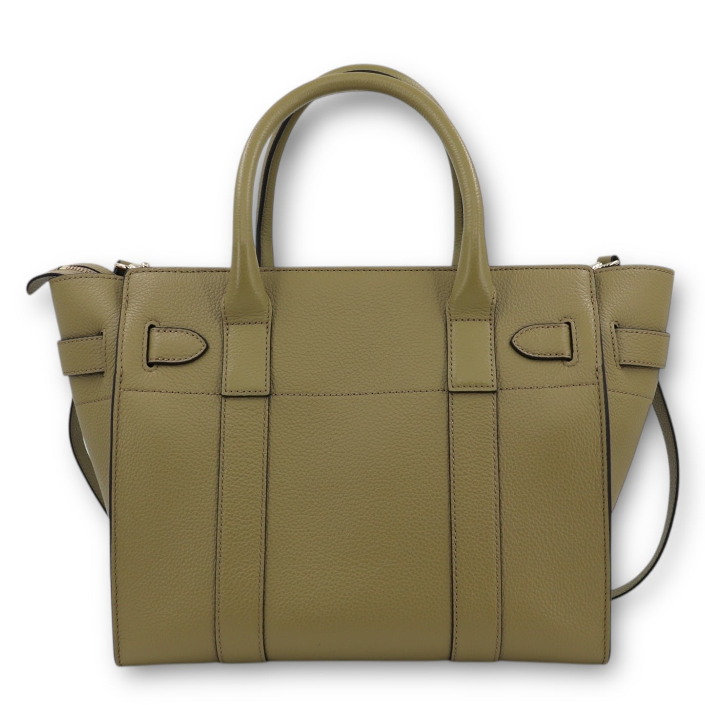 Mulberry small zipped bayswater summer khaki