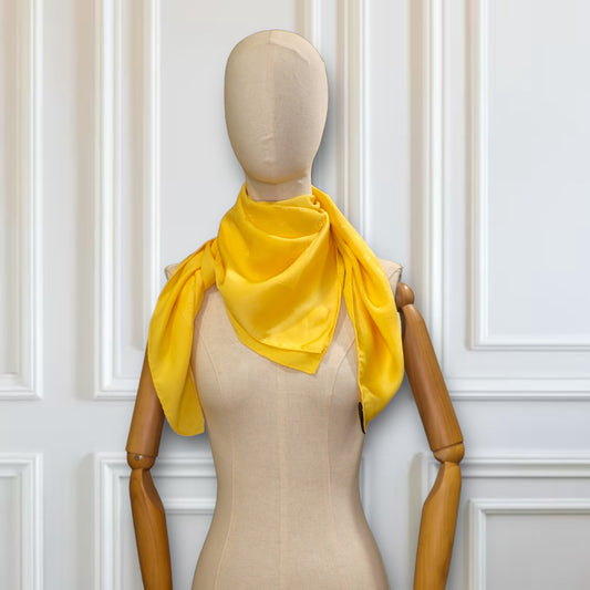 Louis Vuitton Seidentuch gelb